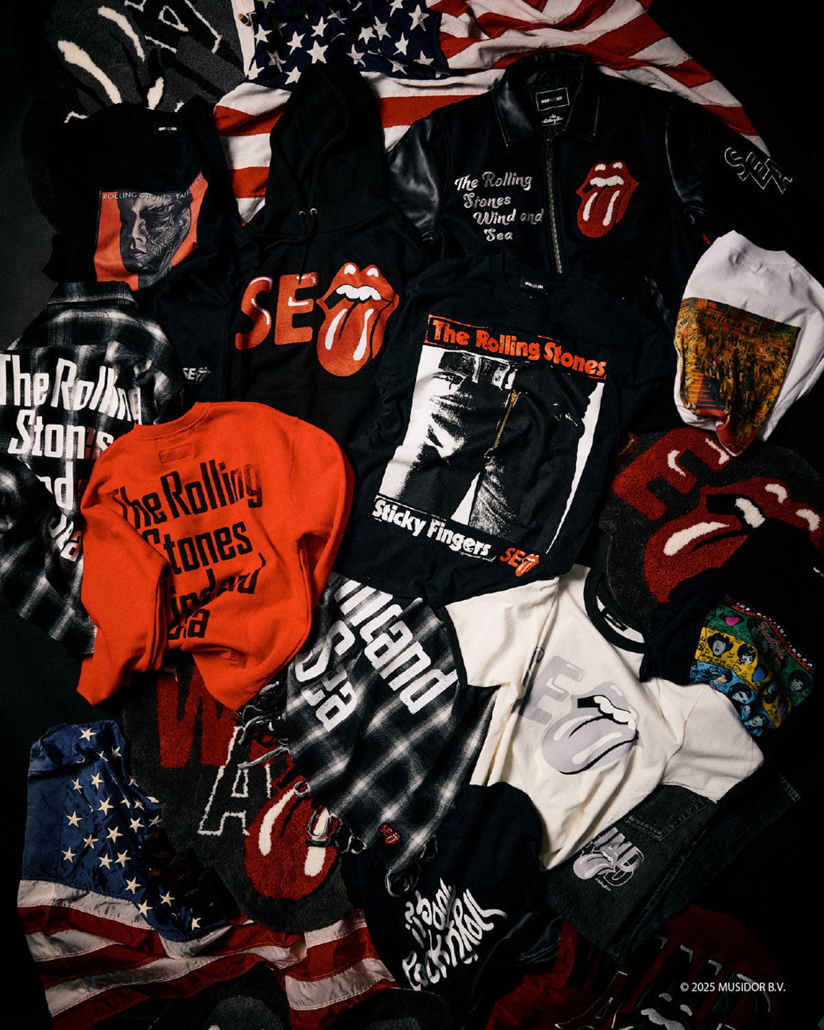 WIND AND SEA The Rolling Stones 本日最終出品 2/3発売｜WIND AND SEA × The Rolling Stones 25SS collection｜抽選