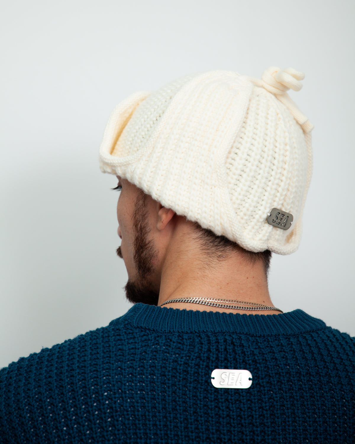 SEA KNIT FLIGHT CAP