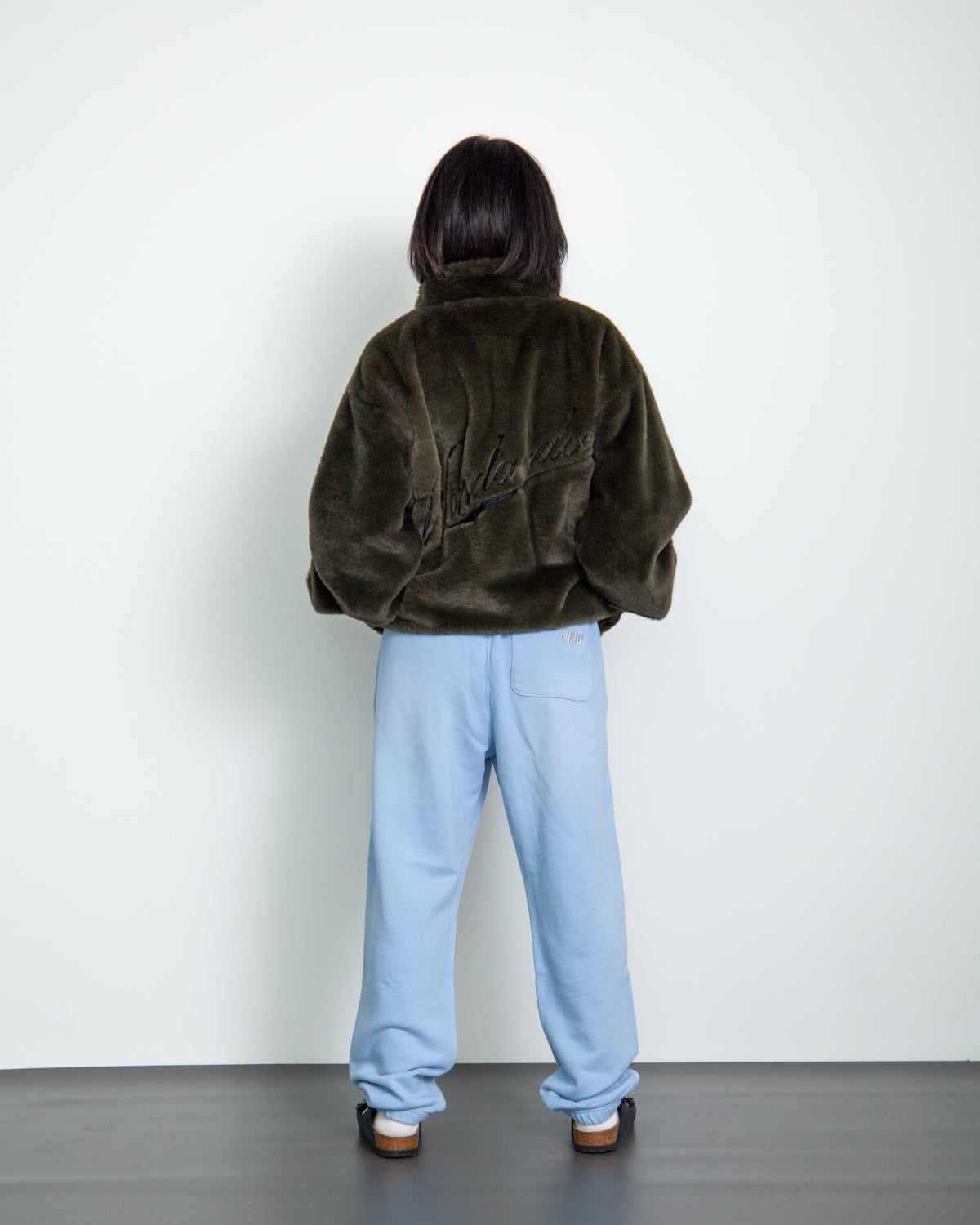 SULFUR DYEING LOGO SWEATPANT
