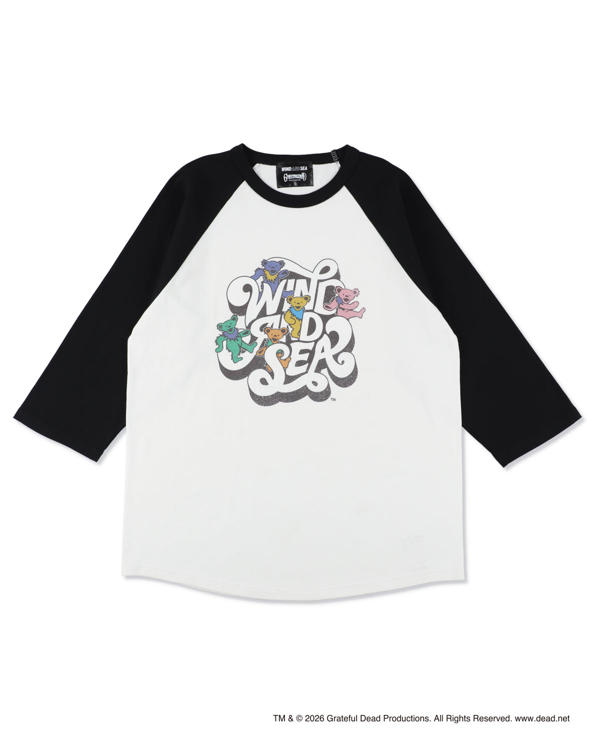 GRATEFUL DEAD x WDS Raglan Tee – WIND AND SEA
