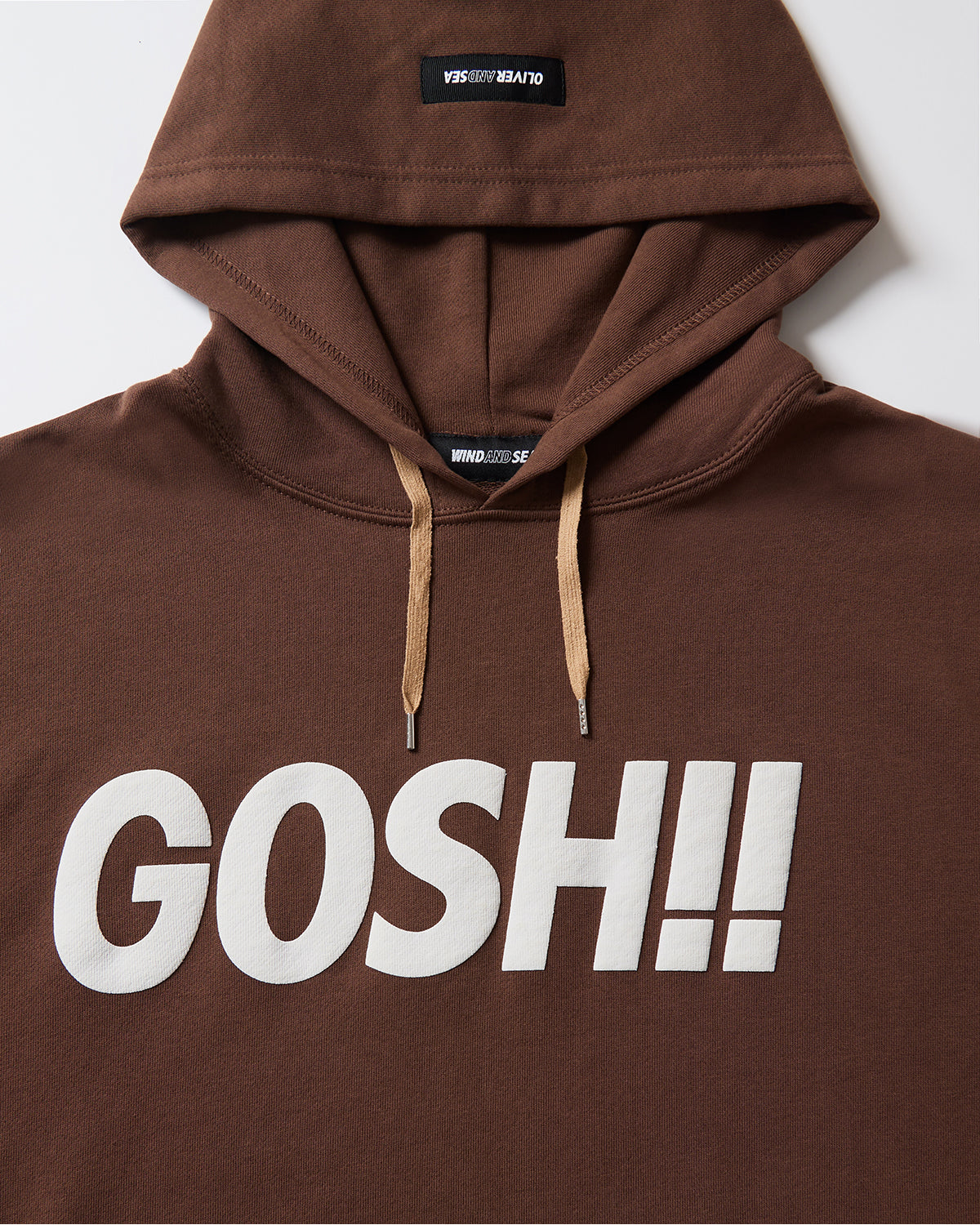 GOSH!! HOODED SWEATSHIRT