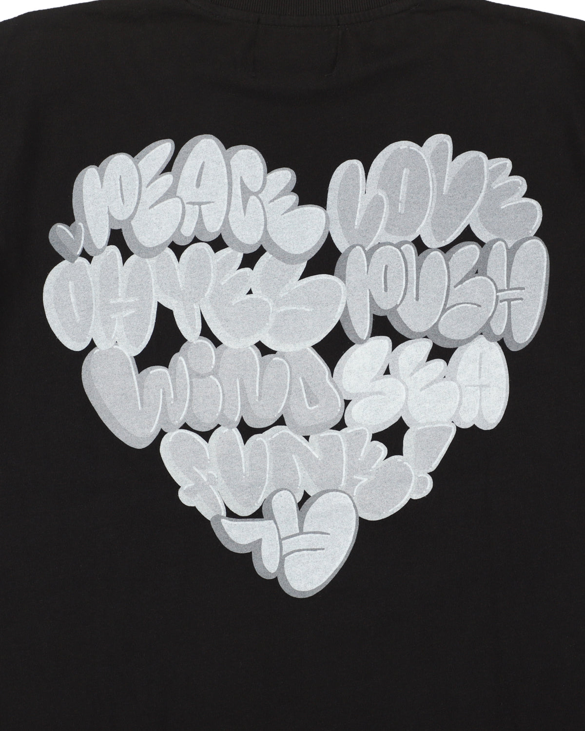 Martin Whatson x WDS Recycled Fishing Net Nylon Heart S/S Tee