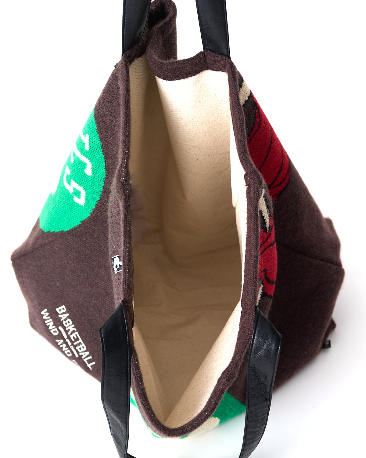 Jacquard Knit Carryall Bag