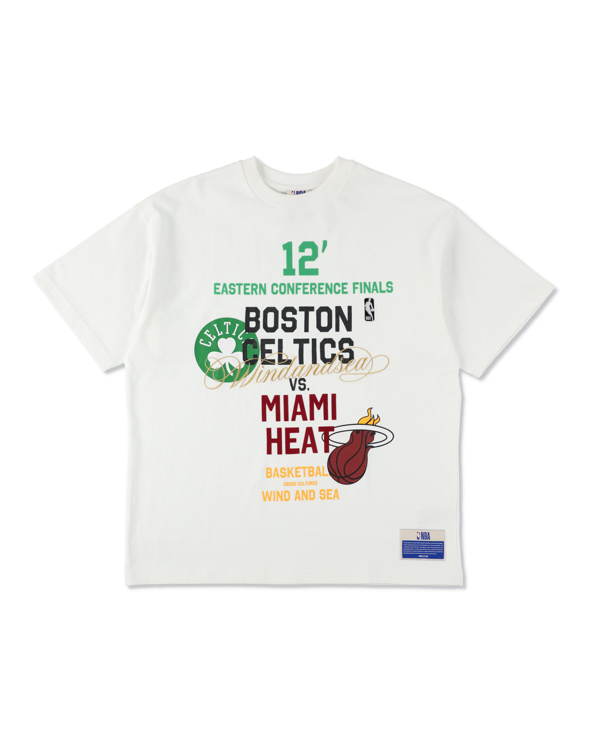 Multi-Technique Graphic Tee(CELTICS x HEAT) – WIND AND SEA