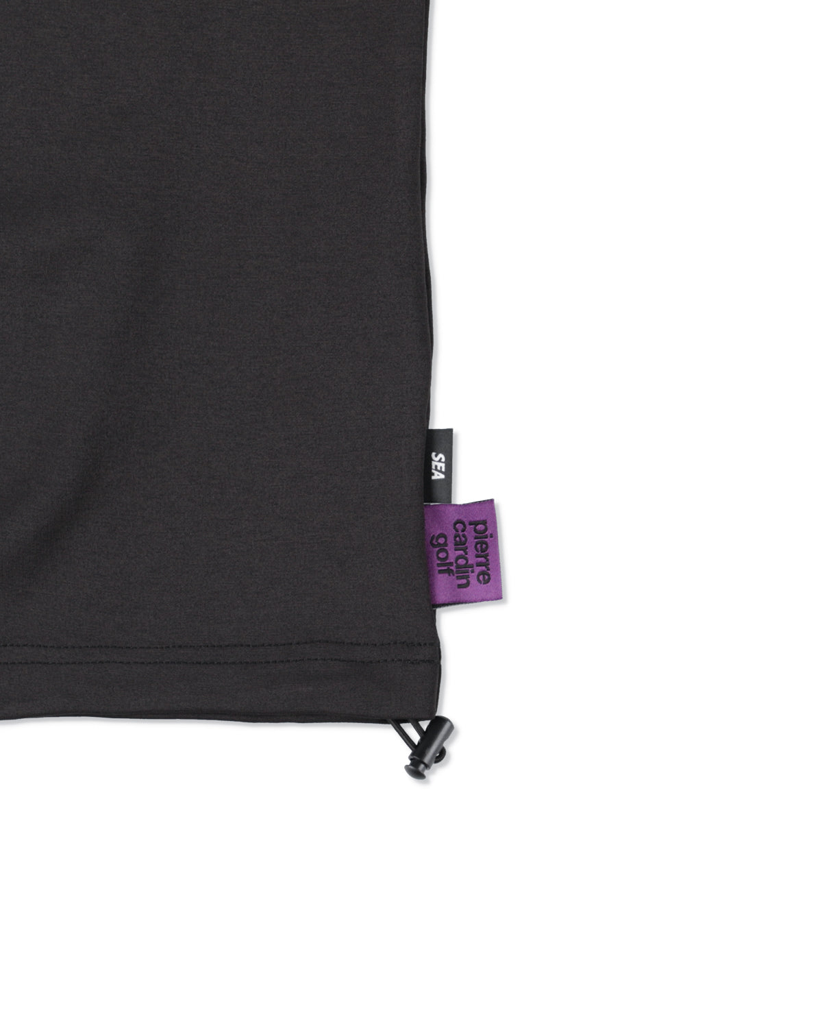 PIERRE CARDIN GOLF ×WDS LOGO SHORT SLEEVE MOCK-NECK