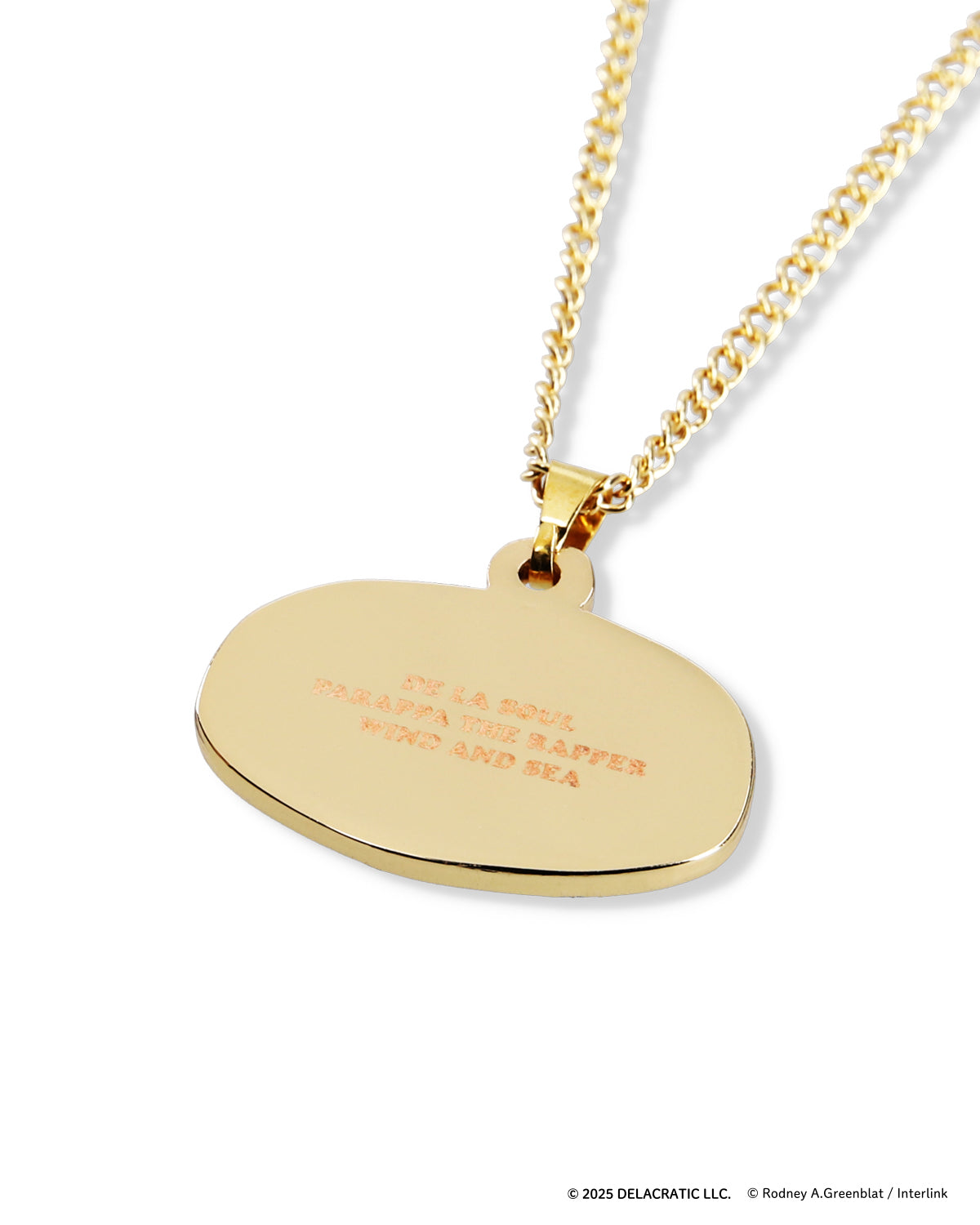 PARAPPA x DE LA SOUL x WDS GOLD NECKLACE