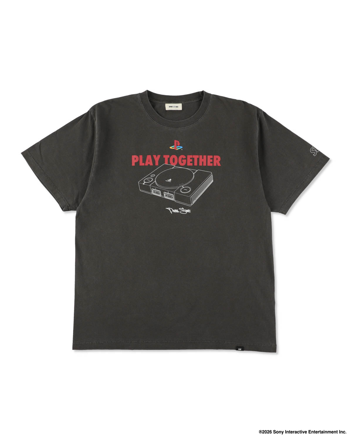 PLAYSTATION x WDS GAME CONSOLE S/S TEE – WIND AND SEA