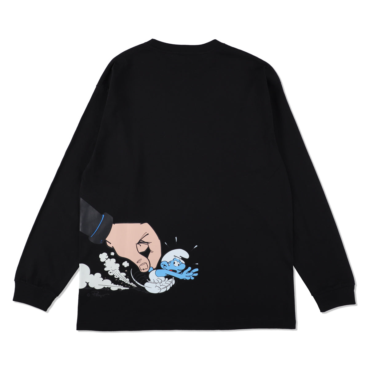 Smurf x WDS L/S Tee (smurf run) – WIND AND SEA