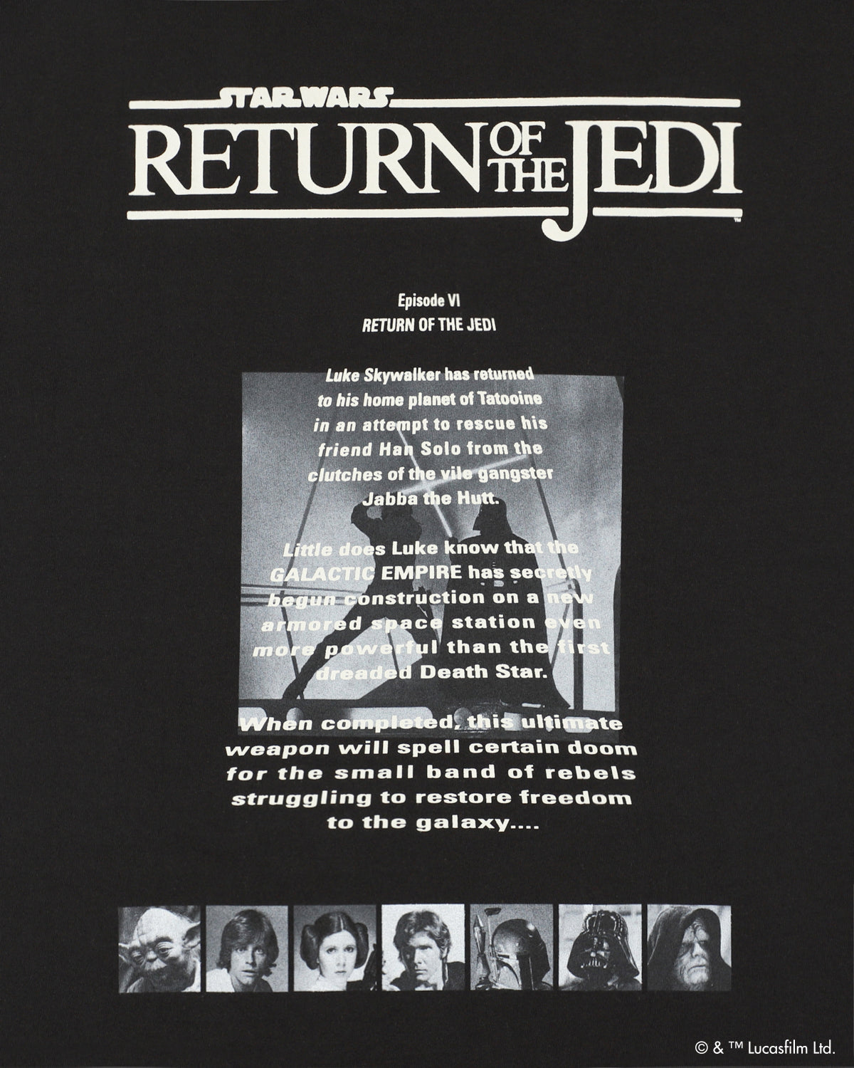 【STAR WARS】EPISODE VI / WDS TEE