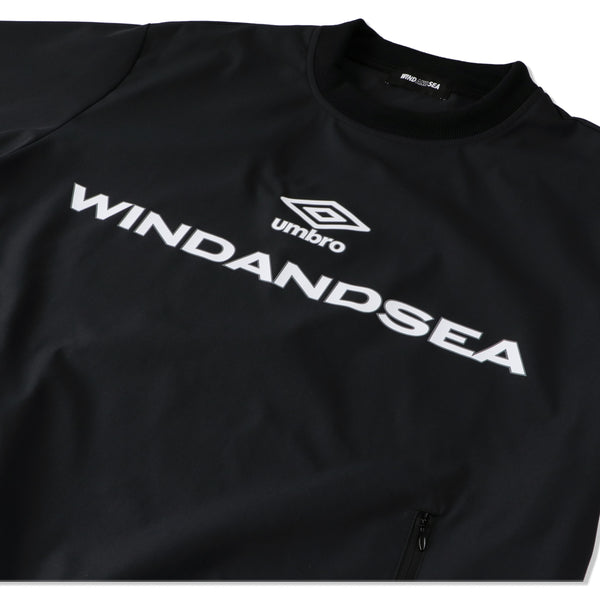 UMBRO WIND AND SEA S S LINE TEE BLACK Tシャツ | kofc2014.org