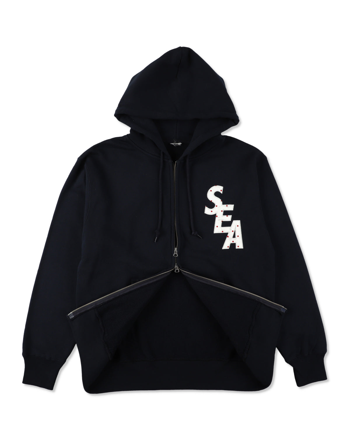 DOT SEA ZIP UP SWEATSHIRT