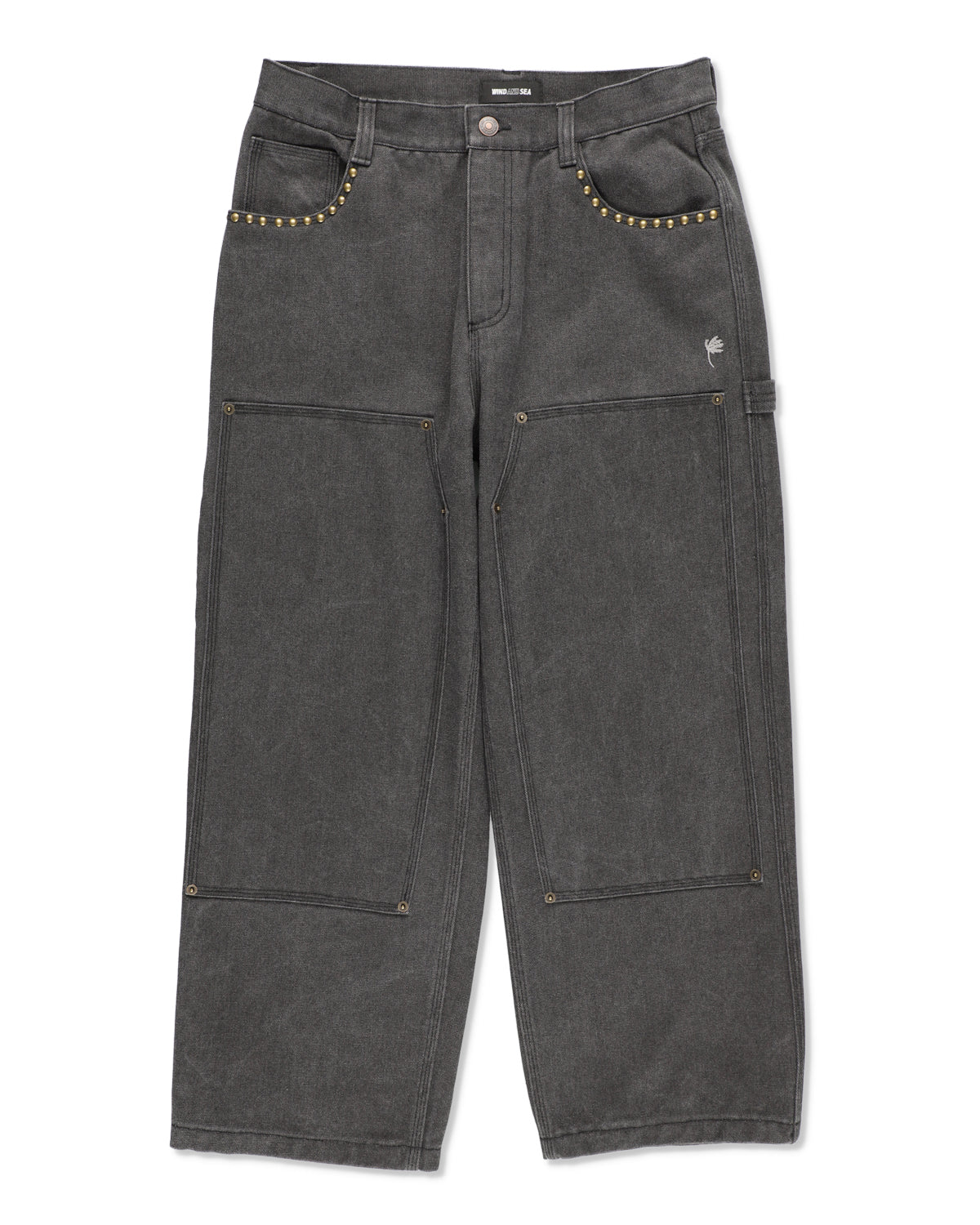 STUDS DOUBLE KNEE PANTS – WIND AND SEA