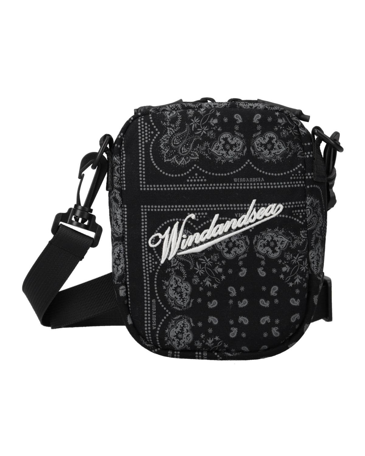 BLACK BANDANA MINI BAG – WIND AND SEA