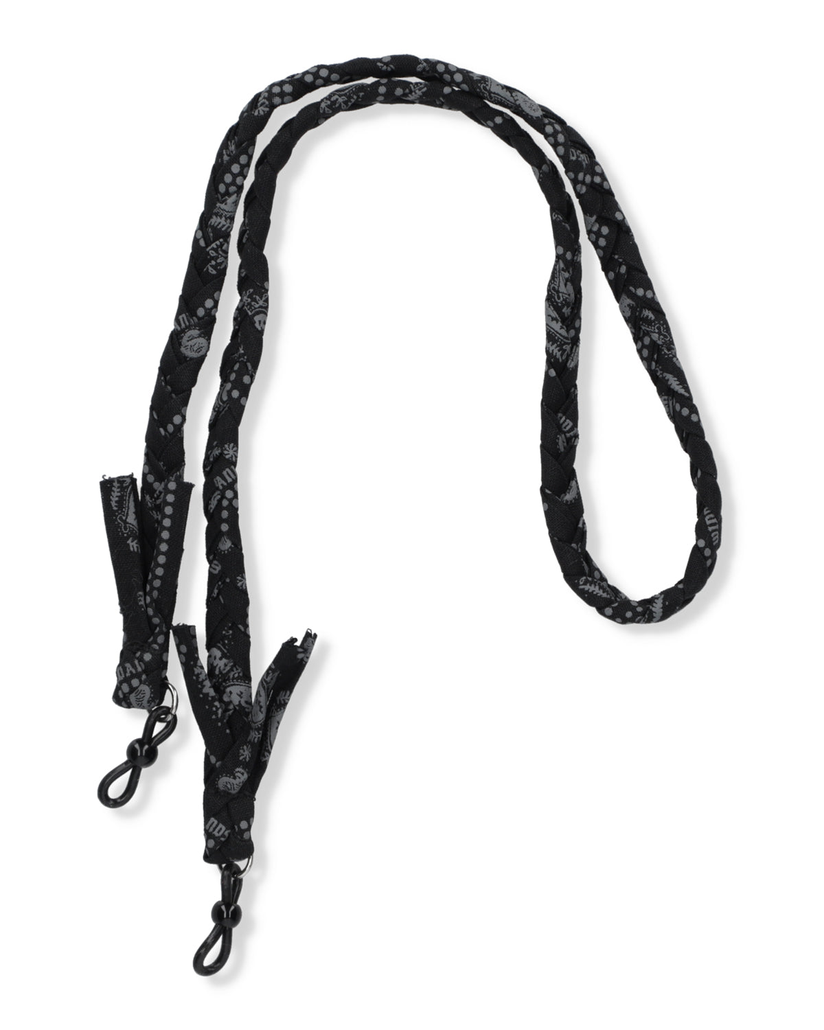 BLACK BANDANA GLASSES STRAP – WIND AND SEA
