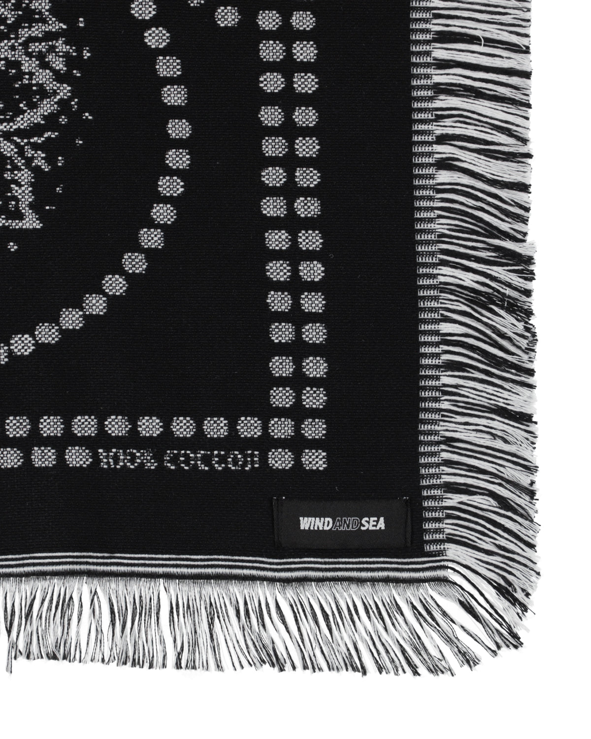 BLACK BANDANA BLANKET