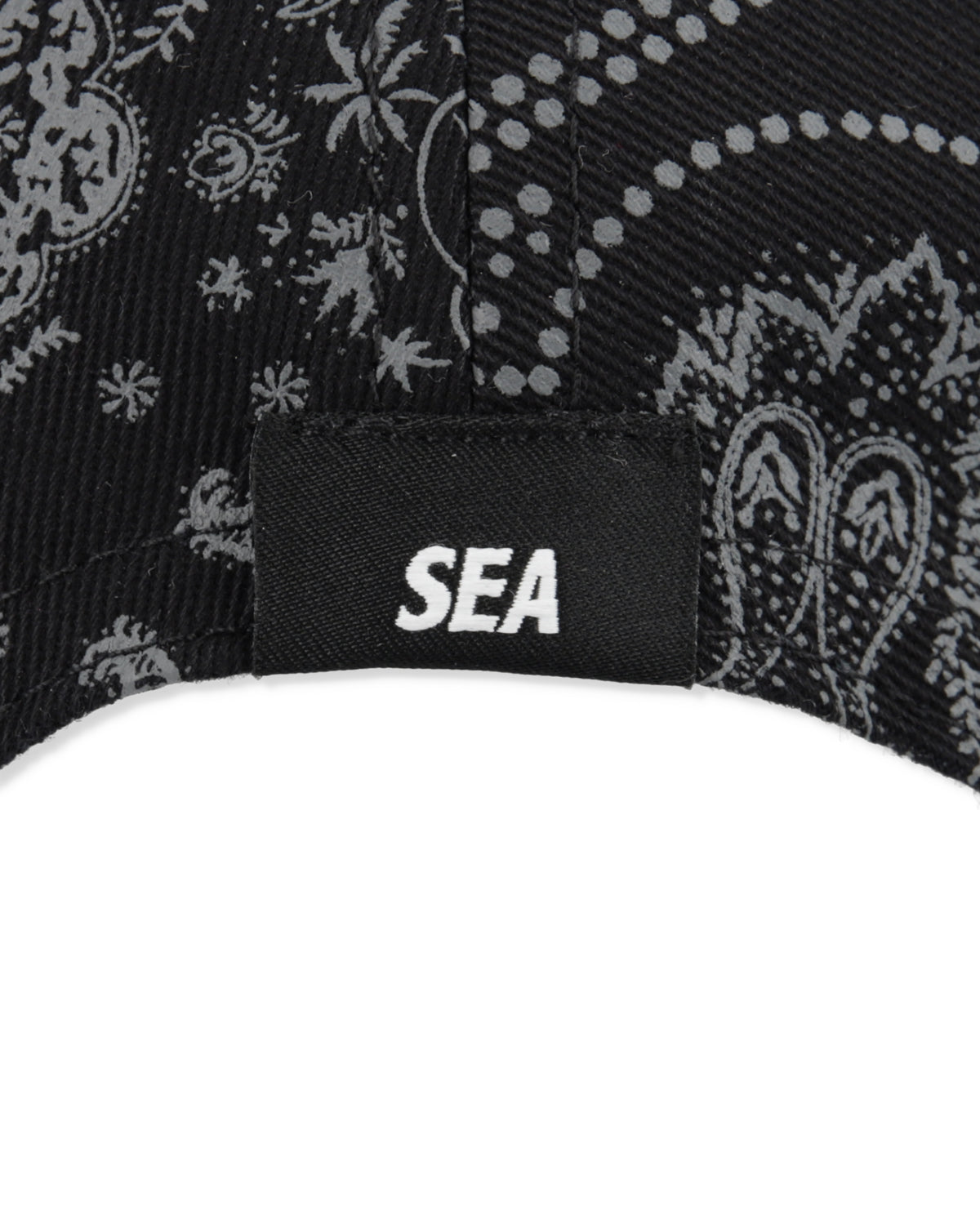 BLACK BANDANA CAP