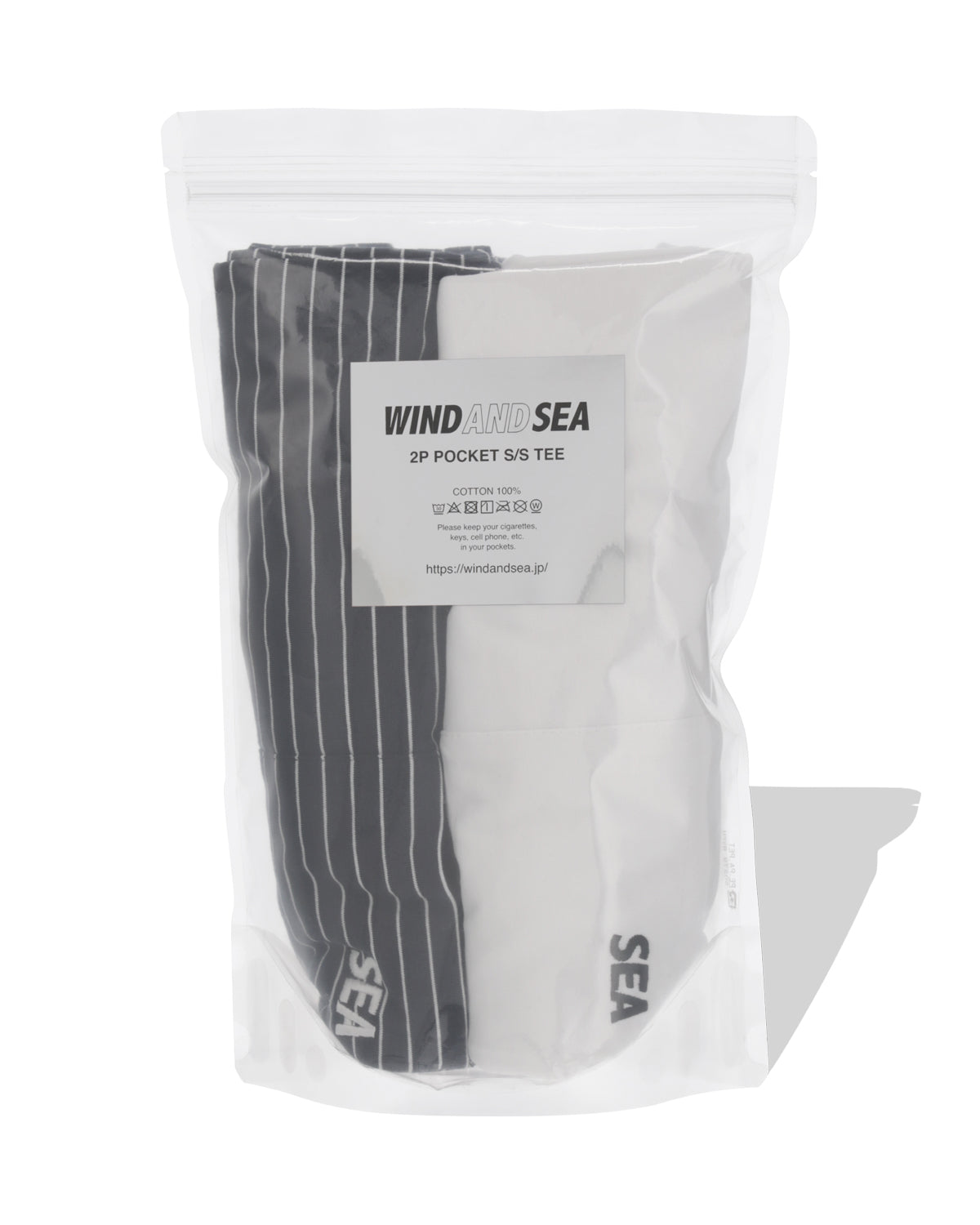 SEA ESS 2P POCKET S/S TEE – WIND AND SEA