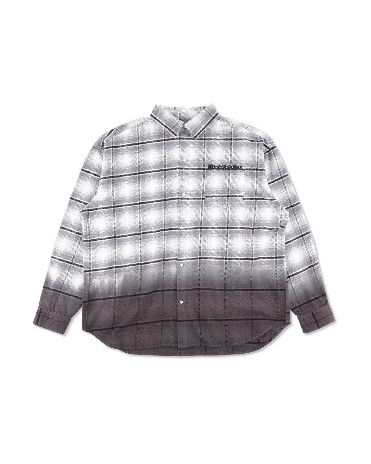 Gradation Flannel Shirt – WIND AND SEA