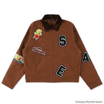The Simpsons / WDS Duck Jacket / BROWN