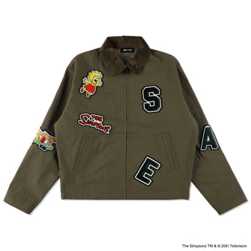 The Simpsons / WDS Duck Jacket / OLIVE