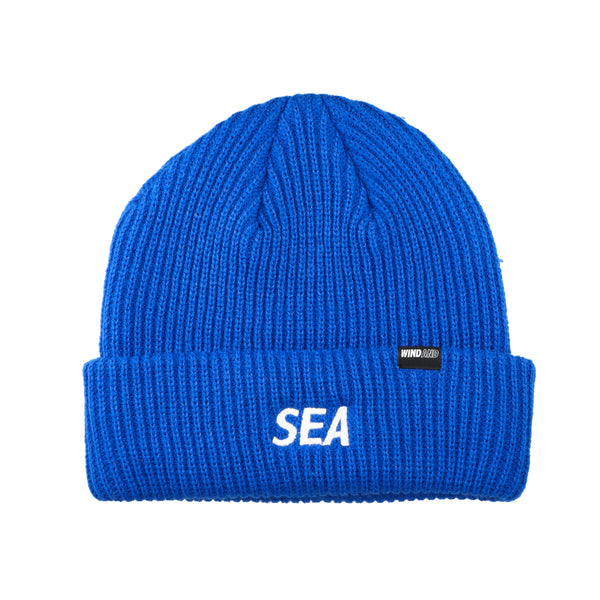 最安値格安WIND AND SEA Sea Widelib Knit Cap オレンジ 帽子