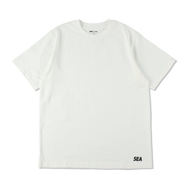 XL WIND AND SEA S/S T-SHIRT H.GRAY-WHITE