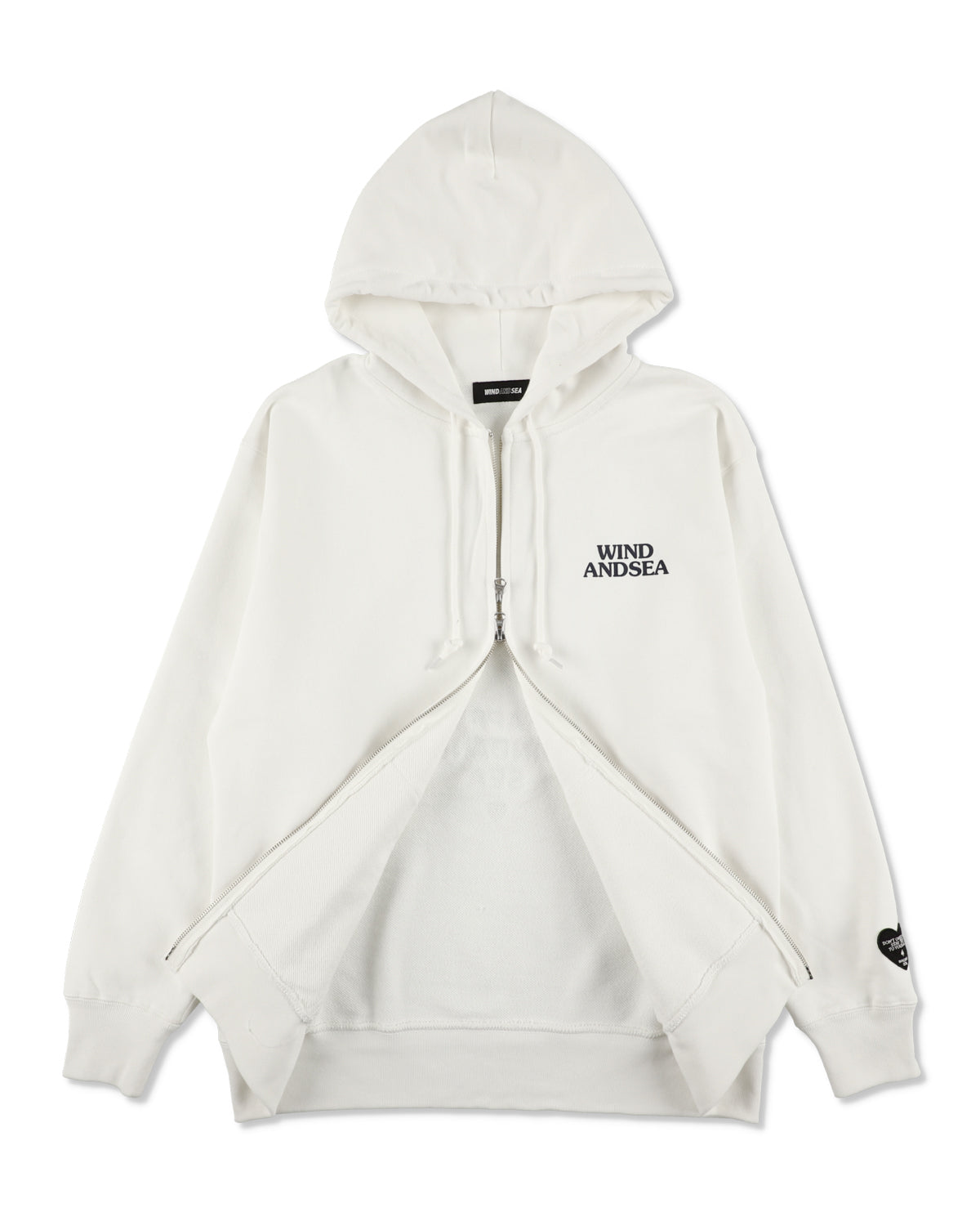 HEART&SPADE ZIP UP SWEATSHIRT