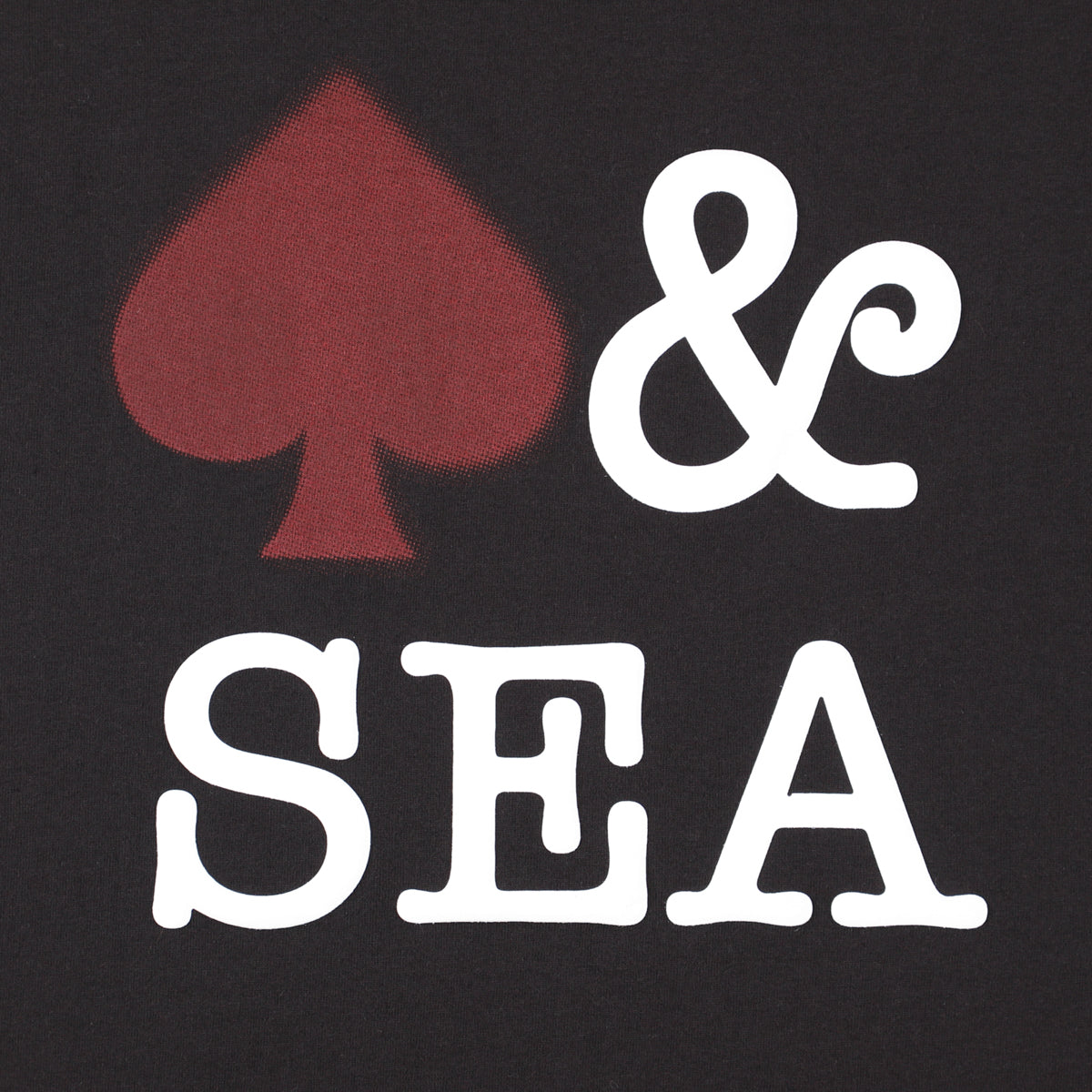 BACK LOGO S/S TEE (SPADE)