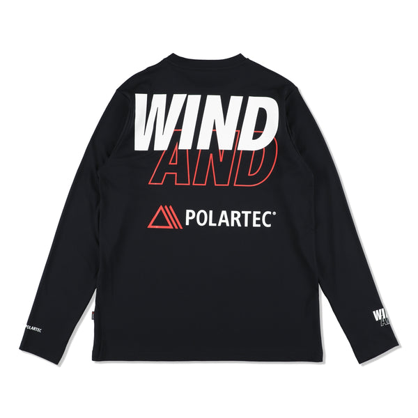 WIND AND SEA POLARTEC TEE / BLACK - Tシャツ/カットソー(半袖/袖なし)