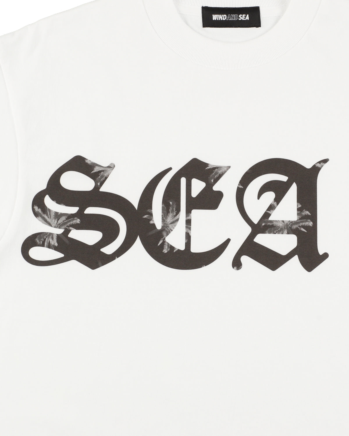 Palm Tree Old English Logo S/S Tee