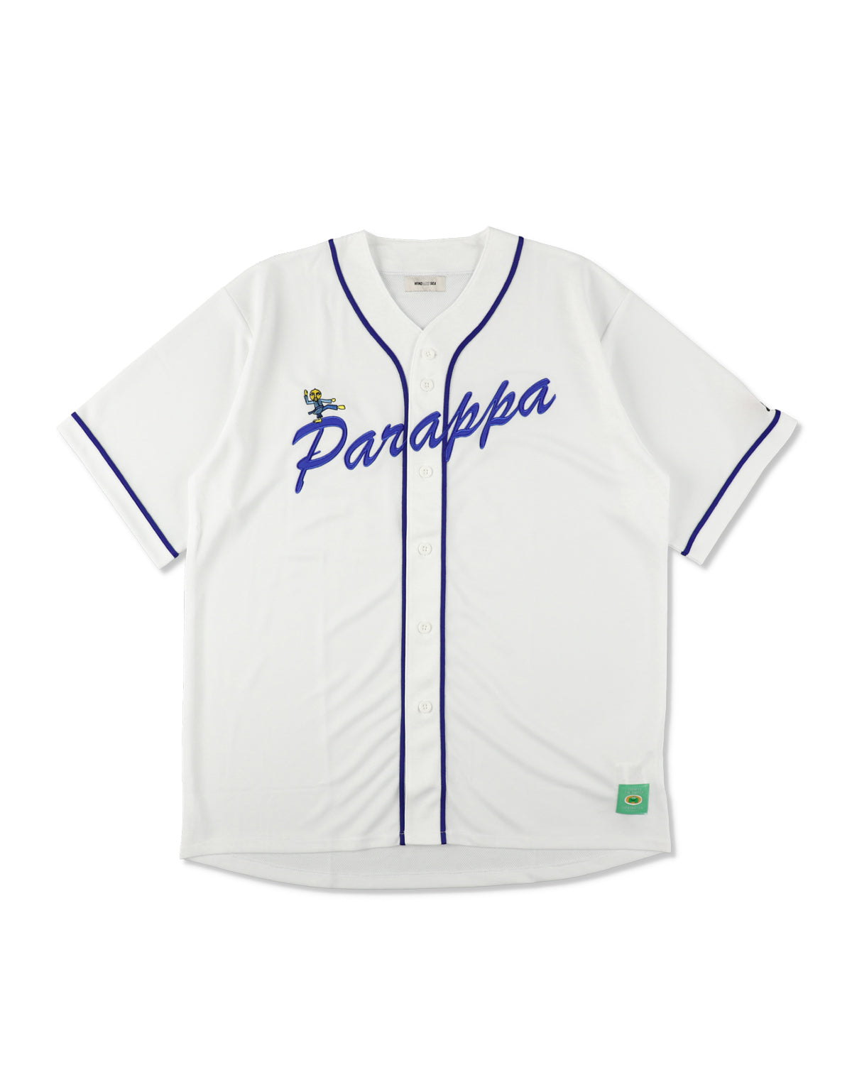 PARAPPA x WDS BASEBALL SHIRT – WIND AND SEA