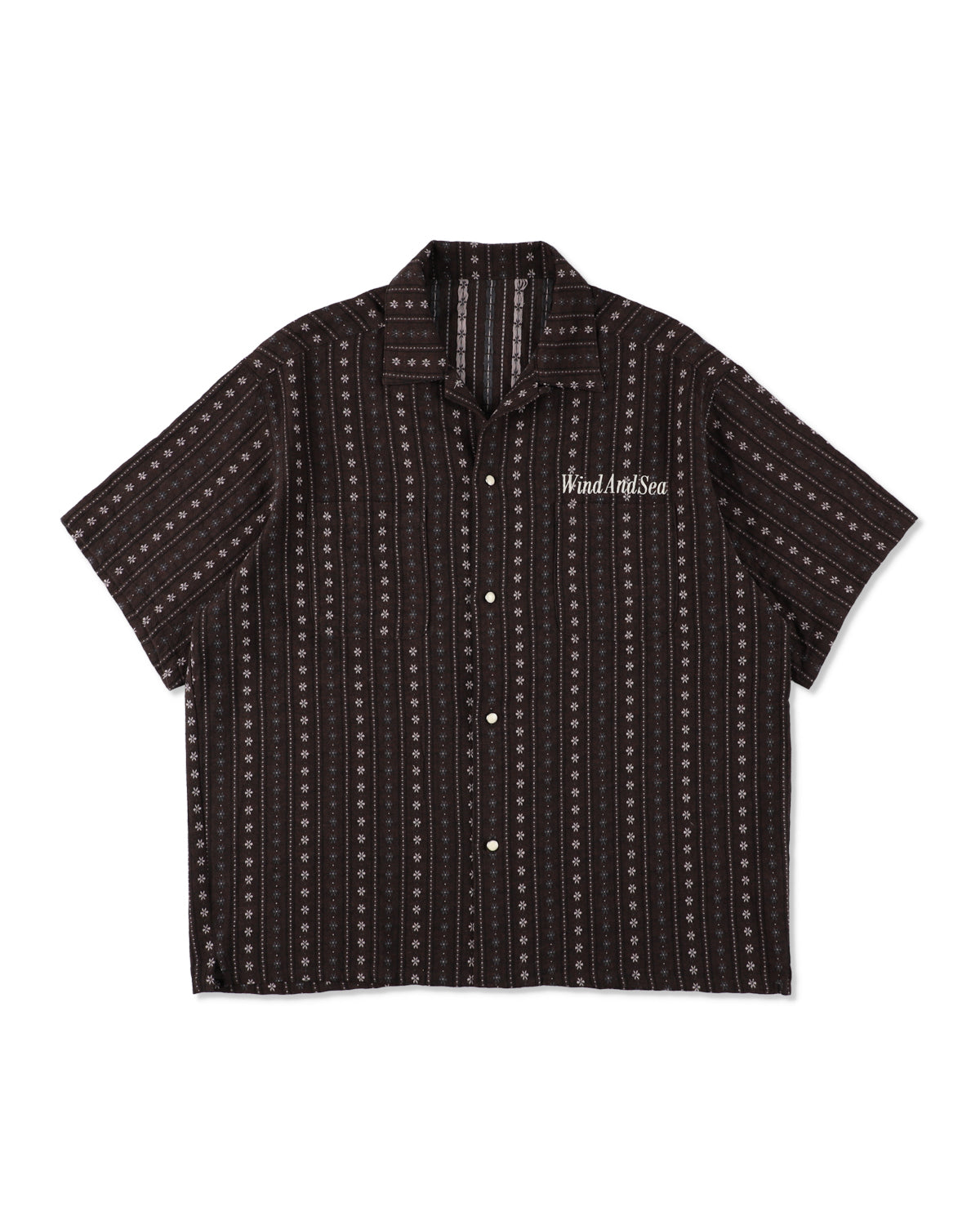 Flower pattern S/S shirt – WIND AND SEA