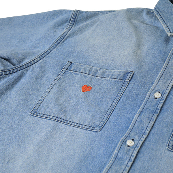 誠実 WIND AND SEA SDCL (HS) DENIM SHIRT / | ccfl.ie