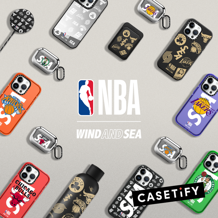 CASETiFY × WIND AND SEA x NBA シカゴブルズコラボ-