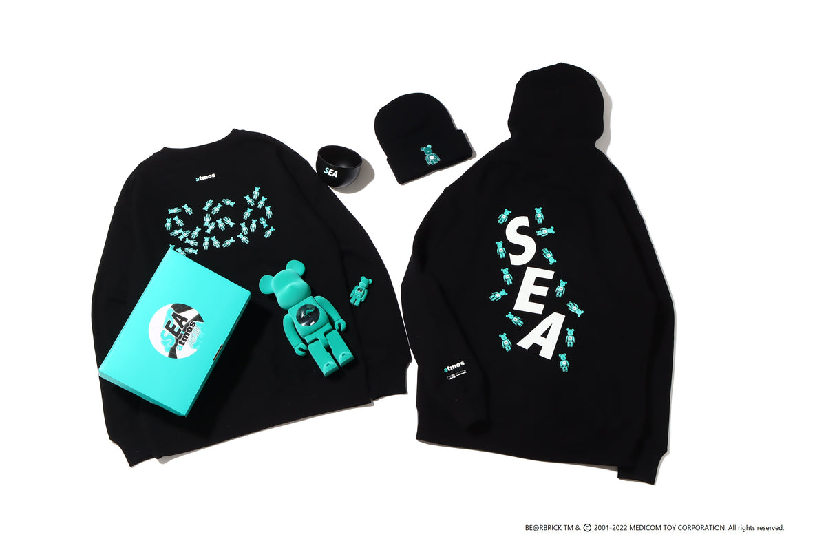 BE@RBRICK atmos WIND AND SEA 100％ & 400％ 【公式通販】