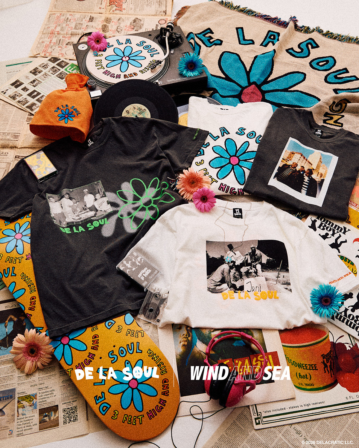 DE LA SOUL × WIND AND SEA
