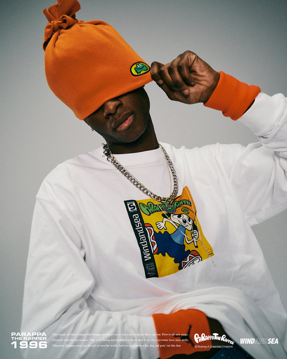 Parappa The Rapper x WIND AND SEA