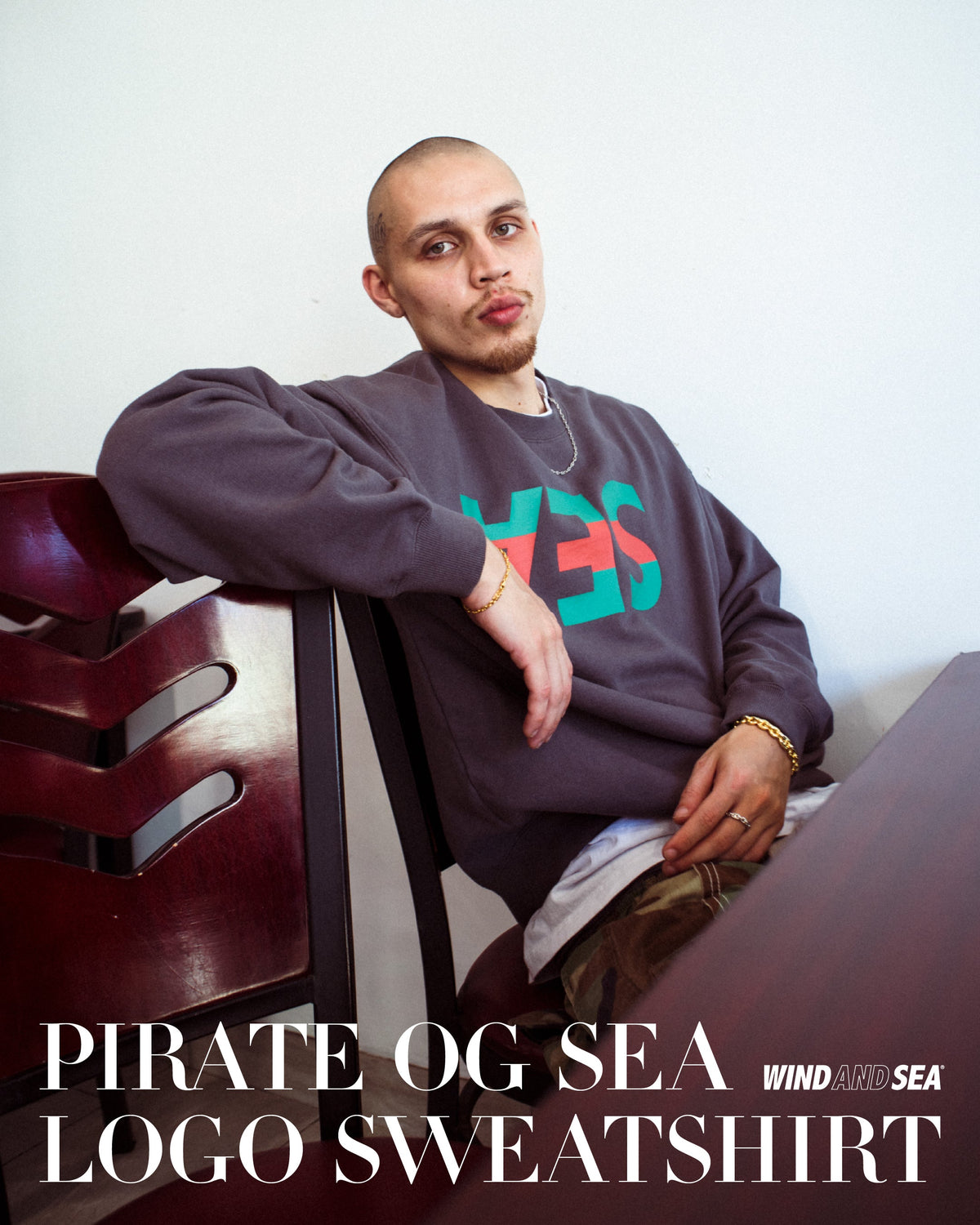 PIRATE OG SEA LOGO SWEATSHIRT