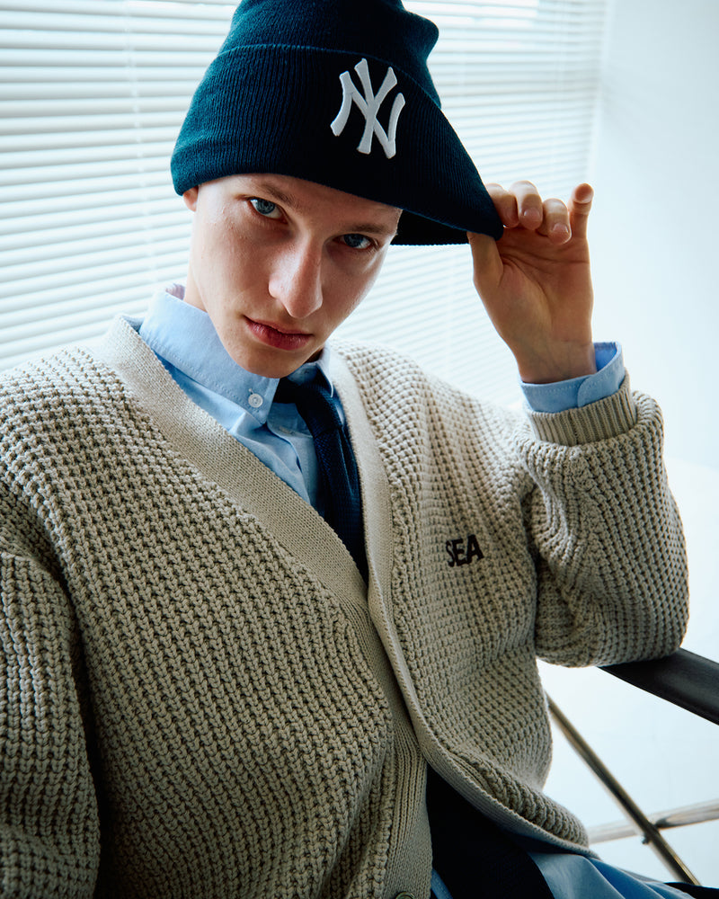 Waffle Knit Cardigan