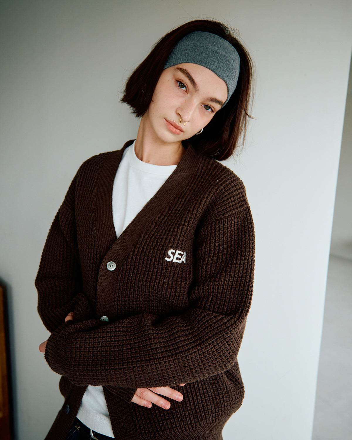 WIND AND SEA＊Waffle Knit Cardigan Waffle Knit Cardigan – WIND AND SEA