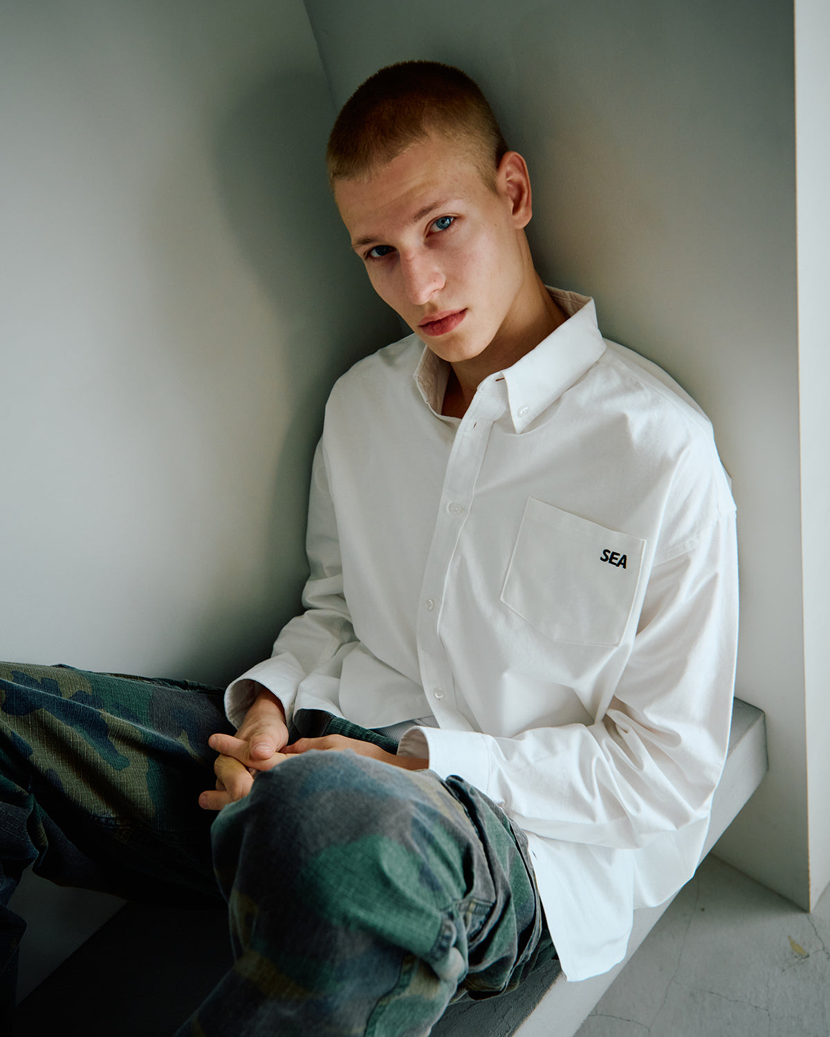 WIDE LEG CARGO PANTS