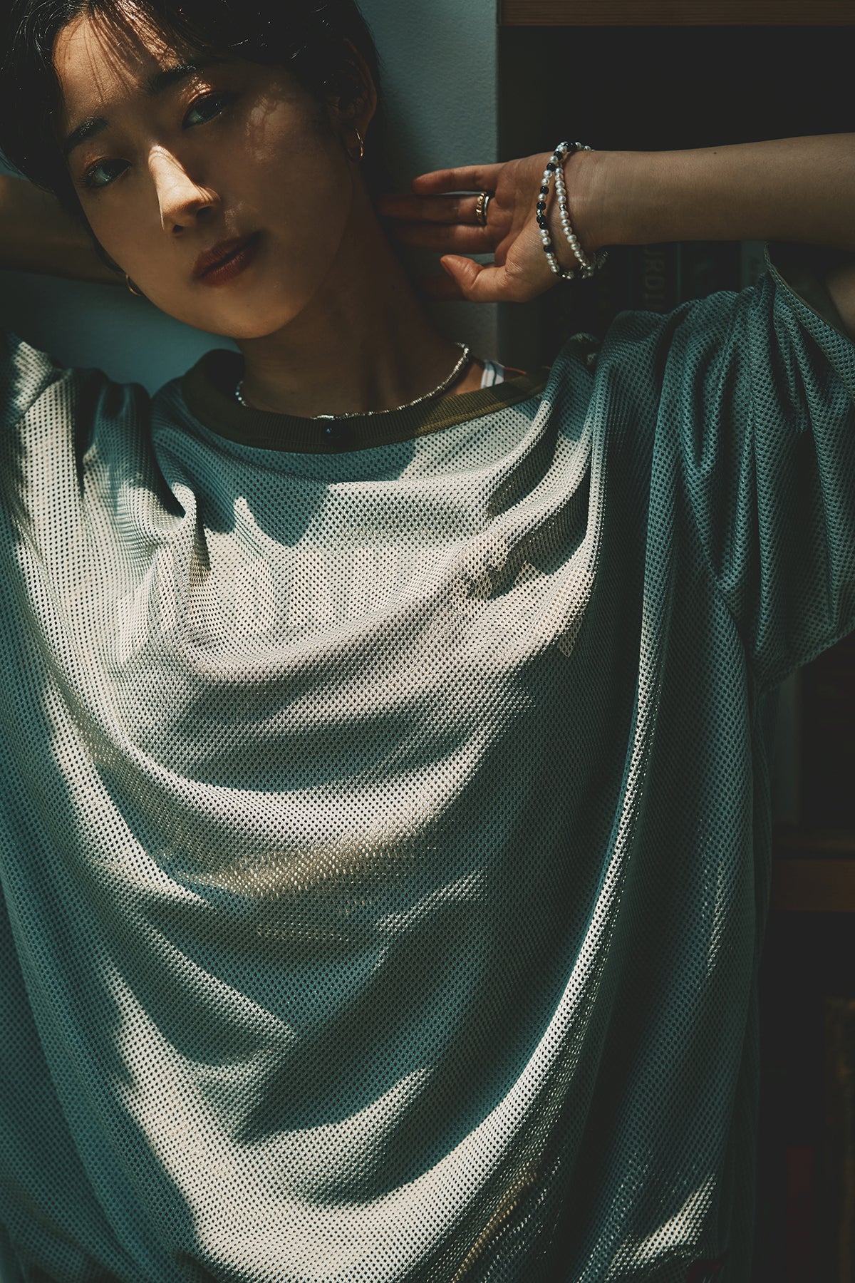PHANTOM GRID REVERSIBLE TEE – WIND AND SEA