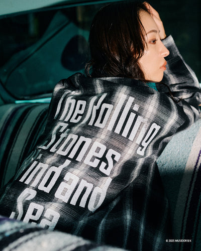 THE ROLLING STONES x WDS PLAID SHIRT