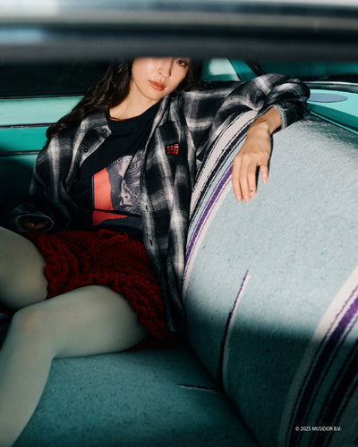 THE ROLLING STONES x WDS PLAID SHIRT