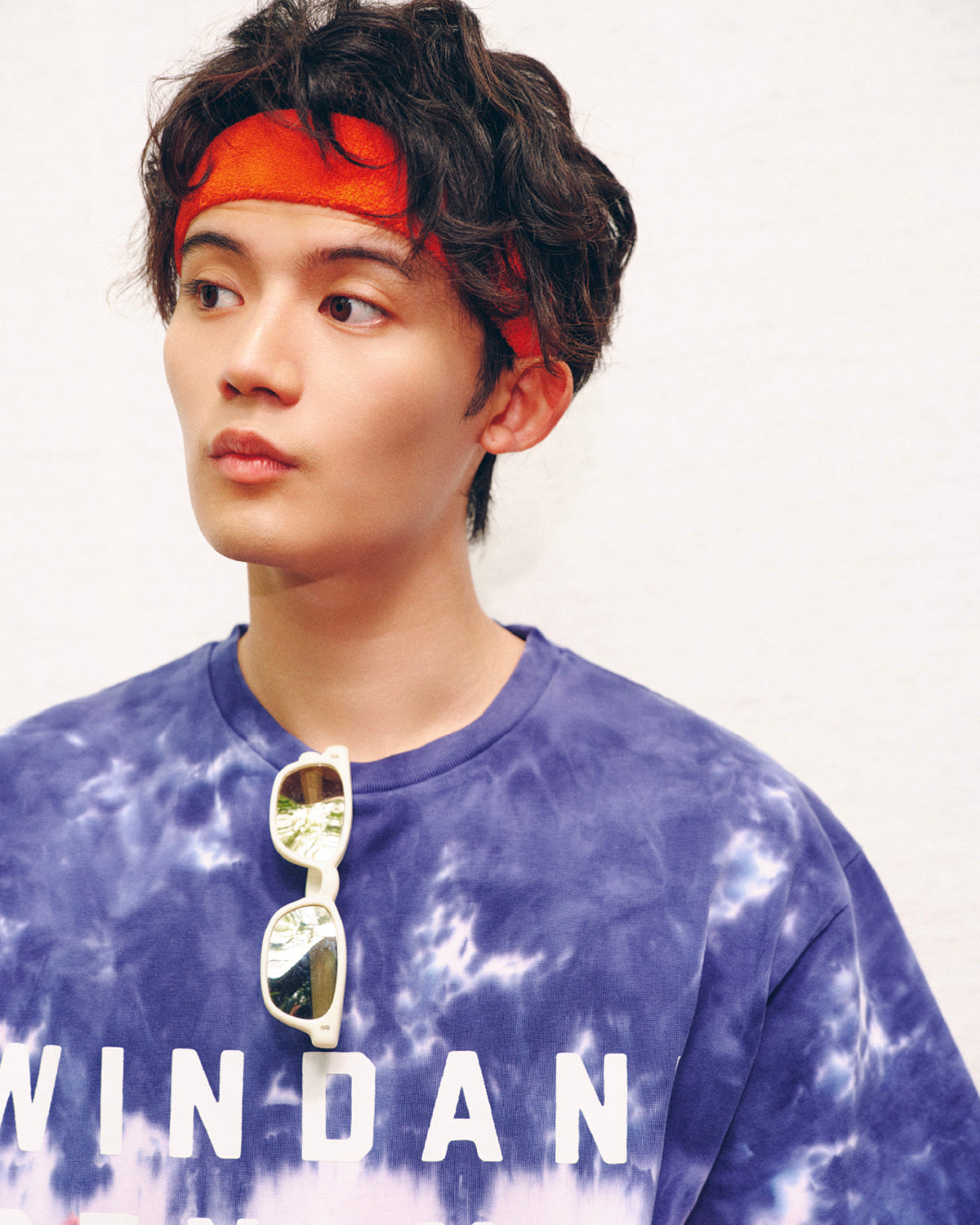 DENHAM x WDS STRIPE TYE DYE TEE