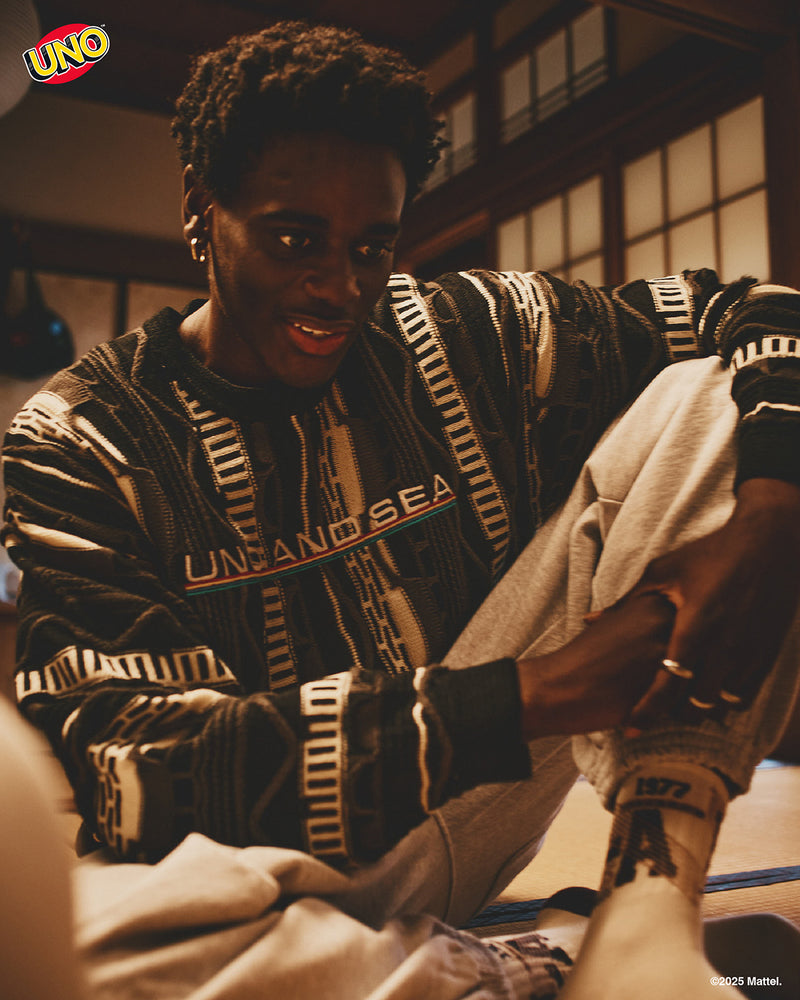 UNO x WDS MULTI STRIPED KNIT