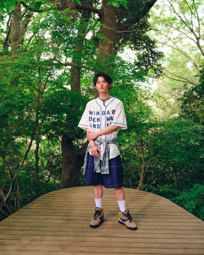 DENHAM x WDS BASEBALL SHIRT
