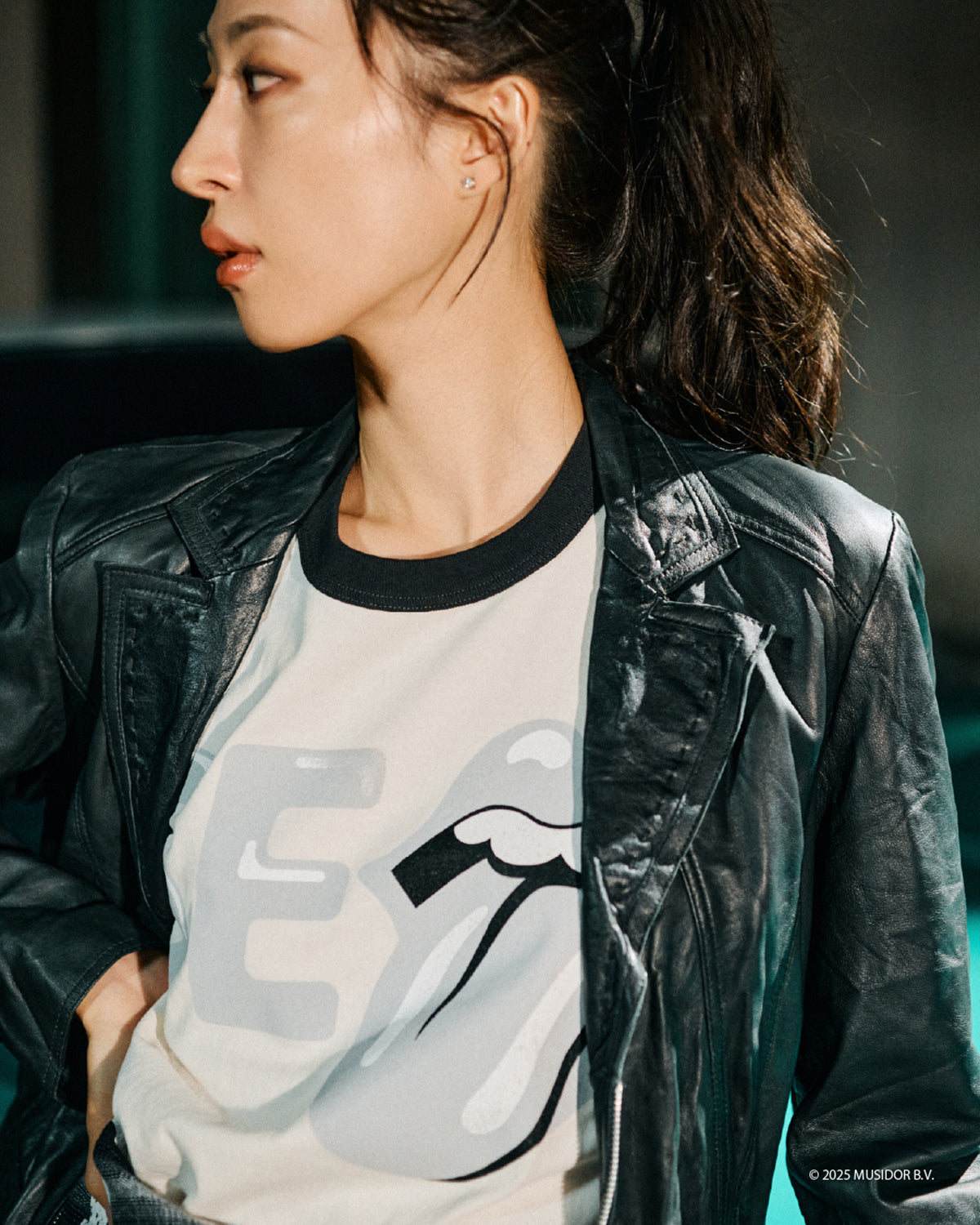 THE ROLLING STONES x WDS RINGER TEE – WIND AND SEA