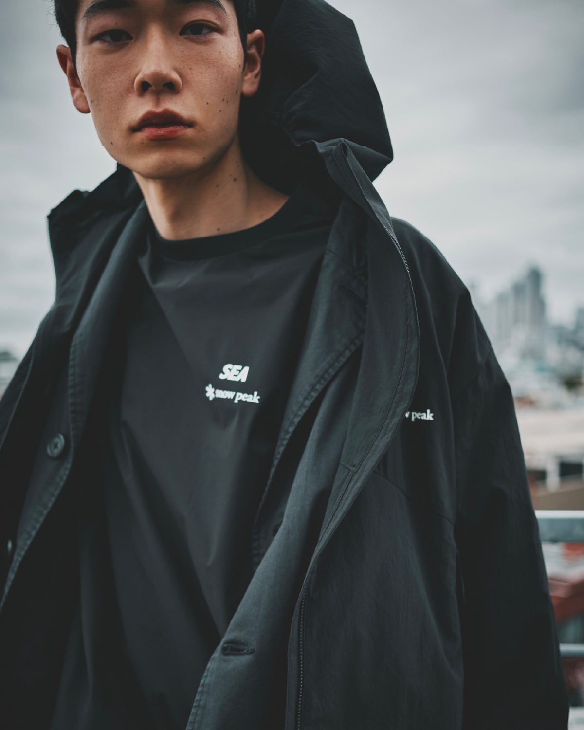 SnowPeak × WDS ComfortFlex T-Shirt – WIND AND SEA
