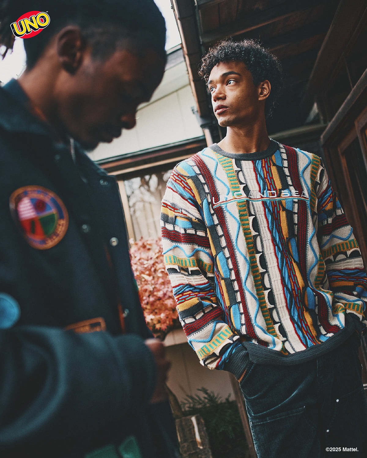 ASON アズオン PONY STRIPE KNIT MUSINSA公式 | ASON PONY STRIPE KNIT / BLACK